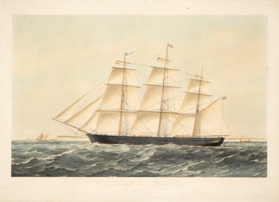 Det berømte jernklipperskib Chile 767 Tons Register, der tilhører Seymour Peacock  Co fra London