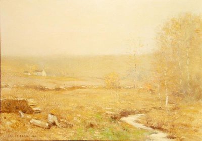 November Morning (olie på lærred) af Bruce Crane