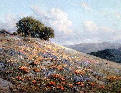Sommerblomstring af Bruce Crane