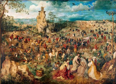 Kristus bærer korset, 1564 af Bruegel