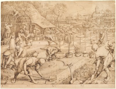 Forår, 1565 af Bruegel
