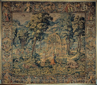 Vertumnus og Pomona af Brussels Manufactory