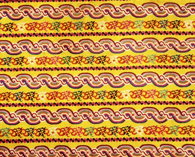 Stofdesign (tekstil) af Burmese School