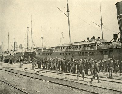 13. infanteri efter øvelse, spansk-amerikansk krig, juni 1898, 1899. af Burr McIntosh