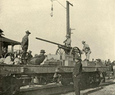 Sergent Borrowe and the Dynamite Gun, spansk-amerikansk krig, juni 1898, 1899. af Burr McIntosh