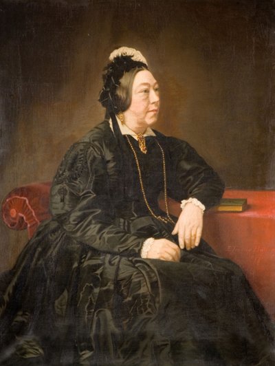 Portræt af fru Amelia Elizabeth Tranter, 1877. af Butler E Tranter
