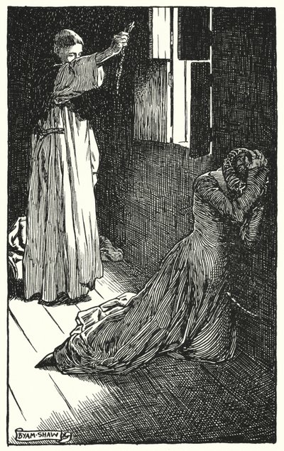Illustration til The Cloister and The Hearth af Charles Reade (litho) af Byam (after) Shaw