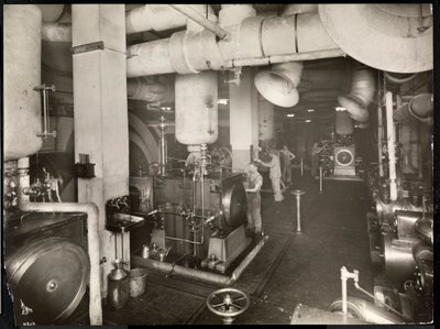 Et fyrrum på Hotel McAlpin, 1913 (sølv gelatinetryk) af Byron Company