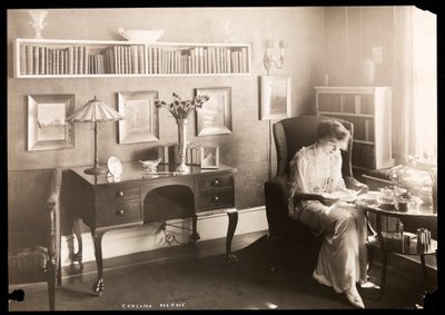 Crystal Herne, ca. 1905 (sølv gelatinetryk) af Byron Company