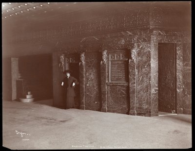 Ethel Barrymore i Hudson Theatre-lobbyen i New York, 1903 (sølv gelatinetryk) af Byron Company