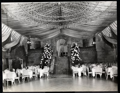 Receptionslokale på Ritz-Carlton Hotel, 1915 eller 1916 (sølv gelatinetryk) af Byron Company