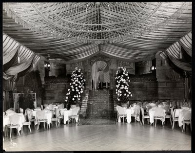 Receptionslokale på Ritz-Carlton Hotel, 1915 eller 1916 (sølv gelatinetryk) af Byron Company