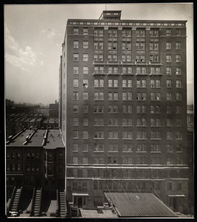 The Hotel Robert Fulton, 228 West 71st Street, New York, 1920 (sølv gelatinetryk) af Byron Company