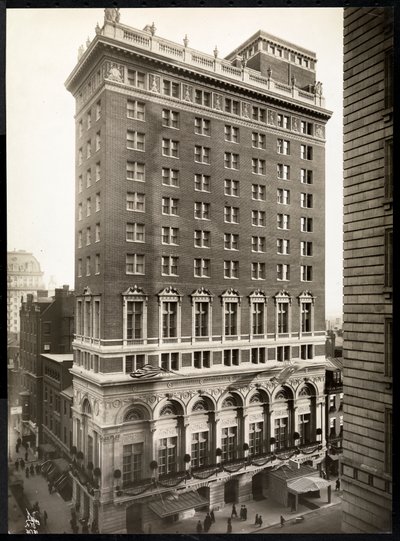 The Ritz-Carlton Hotel, Philadelphia, 1913 (sølv gelatinetryk) af Byron Company
