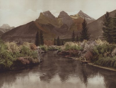 De tre søstre (farvefoto) af Byron Hill Harmon