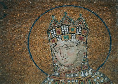 Kejserinde Zoe i Hagia Sophia (mosaik) af Byzantine