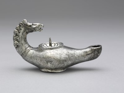 Lampe, sent 300-tal (sølv) (se også 491488 & 491489) af Byzantine