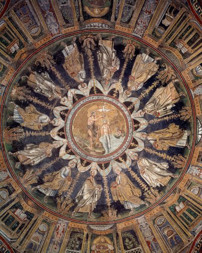 Apostlene (loftmosaik, 400-450) af Byzantine