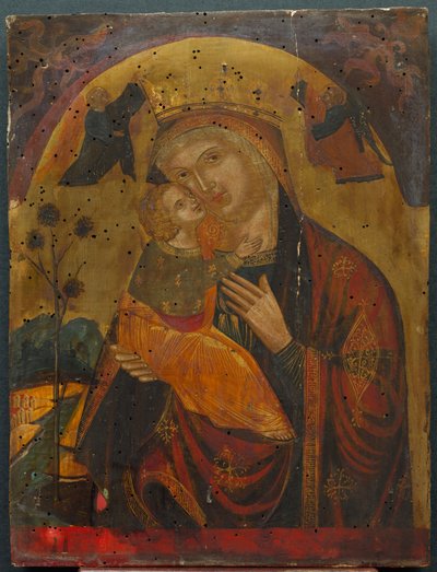 Jomfru og Barn af Byzantine