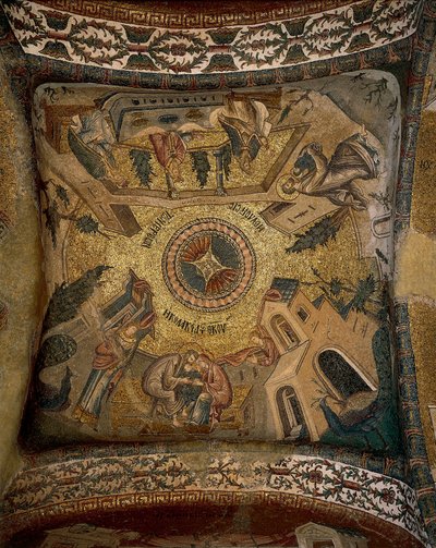 Loft (mosaik) af Byzantine Byzantine