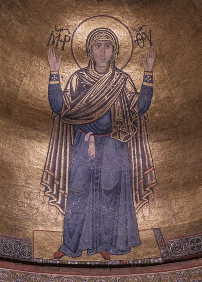 The Virgin Orans, ca. 1037 af Byzantine Byzantine