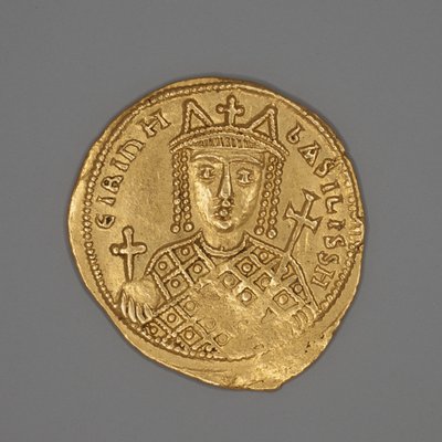 Solidus af kejserinde Irene, 797-802 (guld) af Byzantine School