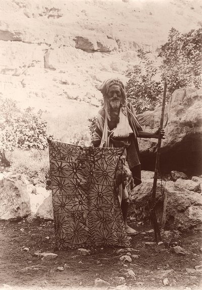 En jæger og lokkefugl, ca. 1894-1914 af C.A. Hornstein