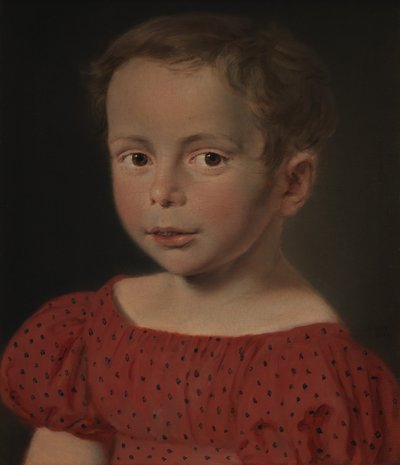 Barneportræt af C.A. Jensen