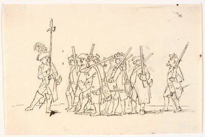 Borgervæbning. Satirisk blad af C.A. Lorentzen