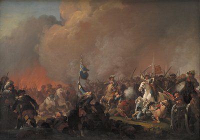 Udfaldet på Amager 1658 under Svenskekrigen 1657-60 af C.A. Lorentzen
