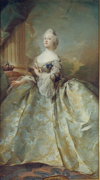 Portræt af Louise, Frederik V