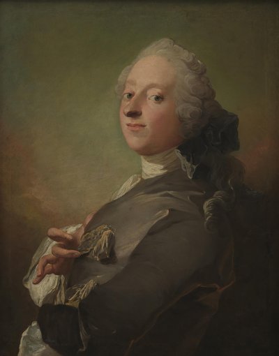 Portræt af kgl. hofapoteker Johann Gottfried Becker af C.G. Pilo