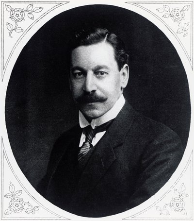 Portræt af Herbert Samuel (1870-1963), engelsk politiker, fra Illustrated War News, 19. januar af J.B. and Brown J. Rowbotham