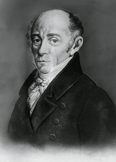 Portræt af Muzio Clementi (1752-1832), italiensk komponist og pianist, gravering af J.B. and Brown J. Rowbotham