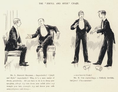 "Jekyll and Hyde" dille (litho) af C.J. Taylor