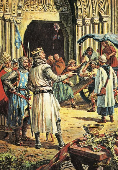 Et skuespil af konger: Skotternes hammer - Edward I af C.L. Doughty
