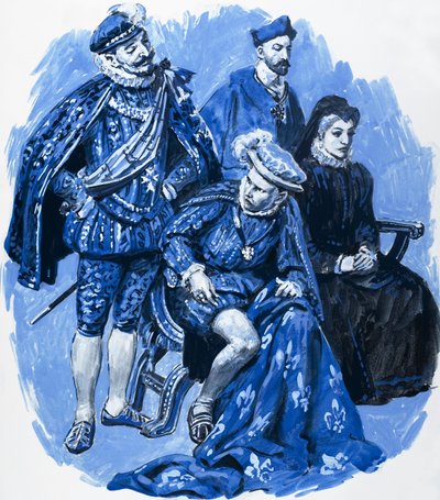 Frans II af Frankrig og hertugen af Guise af C.L. Doughty