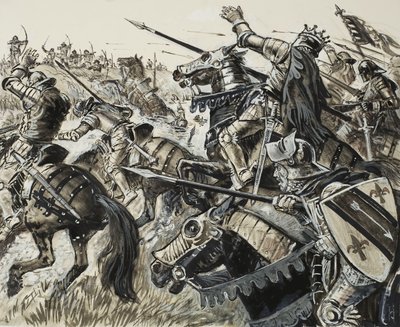 Franskmænd mod flamlændere i 1302 af C.L. Doughty