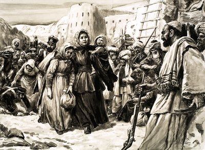 Lady Florentia Sale: The Petticoat Grenadier (gouache på papir) af C.L. Doughty