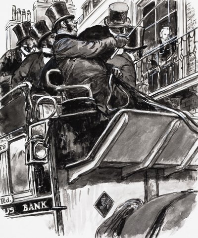 Lord Palmerston (gouache på papir) af C.L. Doughty