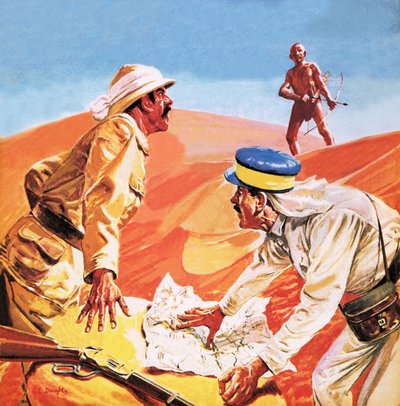 Search for a Lost City - søgningen efter den forsvundne by Kalahari af C.L. Doughty