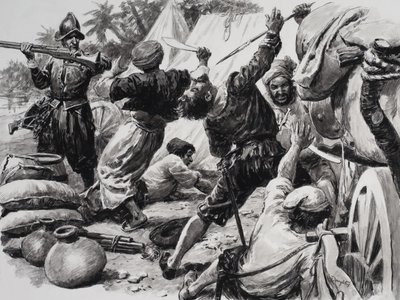 Spaniere kæmper mod arabere af C.L. Doughty