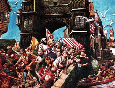 Bøndernes oprør i 1380 af C.L. Doughty