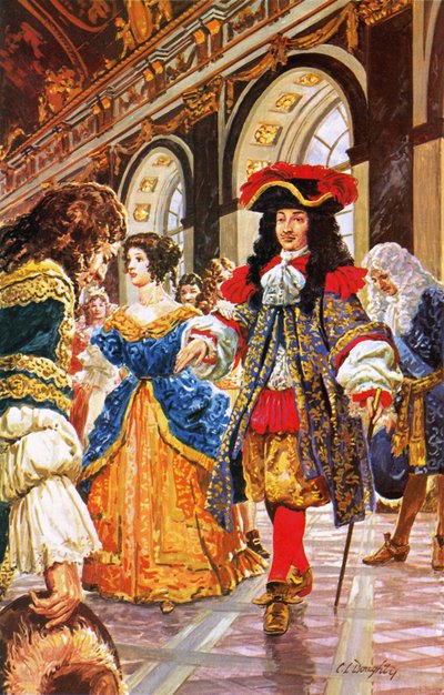 Det franske hof i Versailles af C.L. Doughty