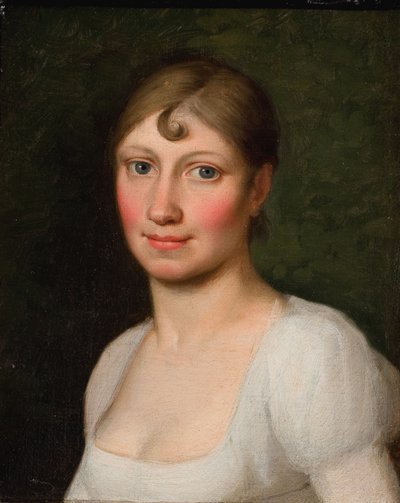 Christine Rebekka Eckersberg, f. Hyssing, kunstnerens første hustru af Christoffer Wilhelm Eckersberg