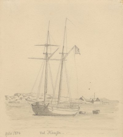 En skonnert af Christoffer Wilhelm Eckersberg
