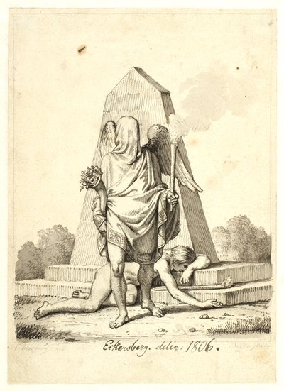"Fremtiden" af Christoffer Wilhelm Eckersberg