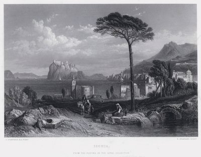 Ischia (gravering) af C. (after) Stanfield