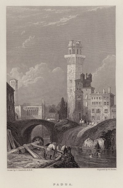 Padua (farve litho) af C. (after) Stanfield