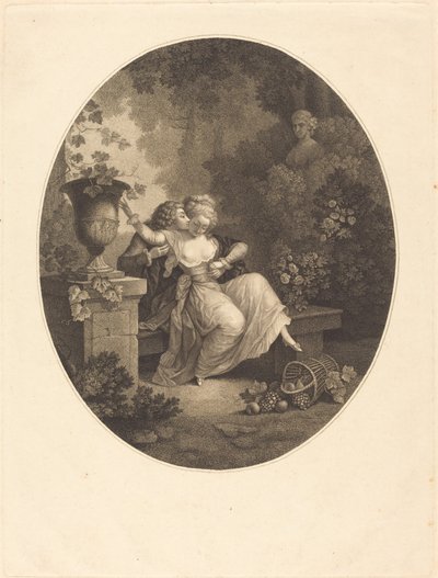 Den oprørte kurv af C. A. L. Buisson after Charles Michel Ange Challe